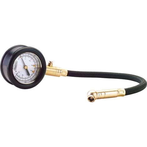 Draper Tyre Pressure Gauge with Flexible Hose (69924) (1/5)