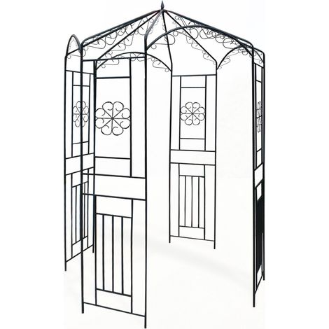 Metall Pavillon 160x160x250 cm Gartenpavillon Wien Metallpavillon (1/3)