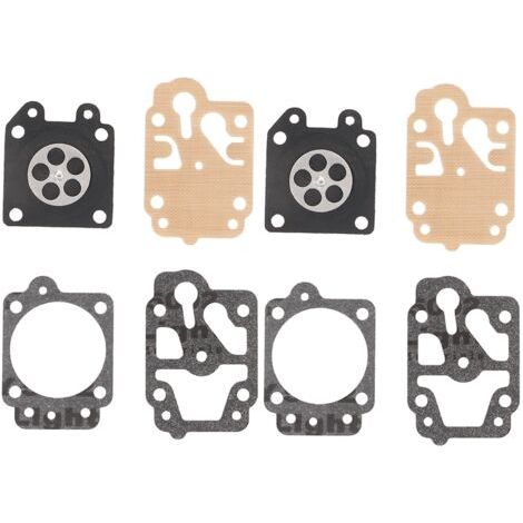 Kit de Diaphragme de Reconstruction de Réparation de Carburateur 2set, Kit de Diaphragme de Reconstruction de Carburateur Réparation de Carburateur-Muntra (1/5)