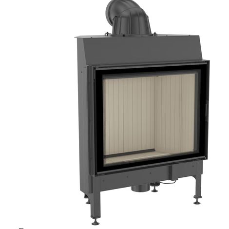 BRICOSOL Chimenea de leña de acero KRATKI NADIA 13 kW Ø 200 (1/5)