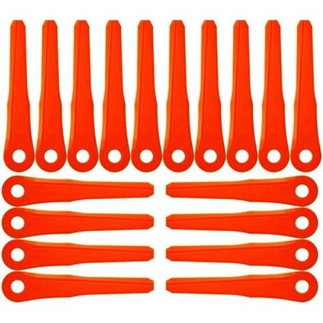 18 lames de rechange en plastique 4002 007 1000 pour Stihl Polycut 6-2 6-3 7-3 28-2 48-2 40020071000 (1/4)