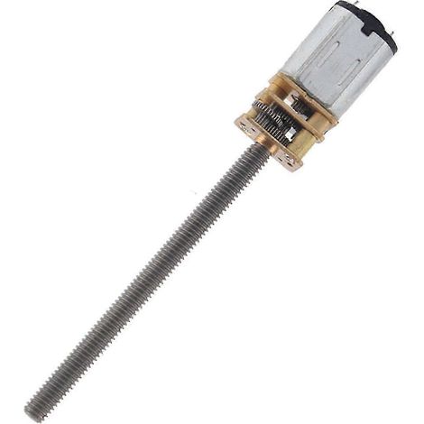 Moteur à engrenages N20, vis mère, réducteur de vitesse, vis à billes M4x55mm, 12 V, accessoire (1/5)