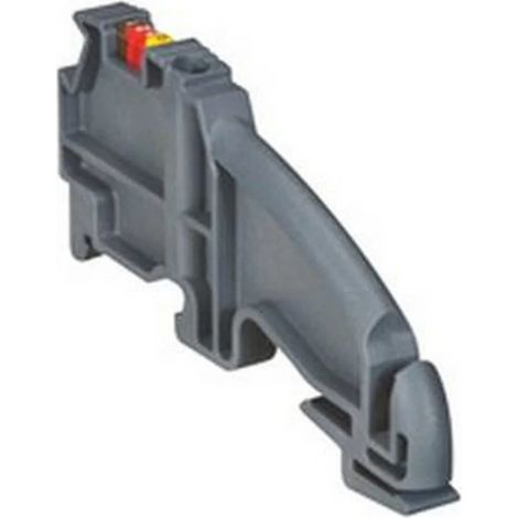 Legrand 37512 - XL3 400 Support locking stop and Viking 3 rod block - 10 mm pitch