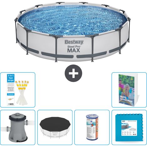 Bestway Bestway Steel Pro MAX Ronde - 366x76 cm - 7-pièces S254 (1/5)