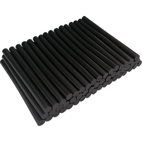 50 Pièces Bâtons de Colle Chaude 100mm x 7mm Noir pour Pistolet à Colle Chaude (1/5)