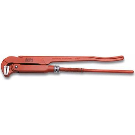 CHIAVE GIRATUBO GIRATUBI SVEDESE PAPPAGALLO Ø1" GANASCIA 90° ART.13 300mm ALFA (1/3)