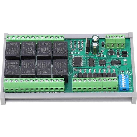 TVS-Überspannungsschutz-Hardware-Reset-Relaismodul mit 8 Kanälen für Mechatronik DC12V