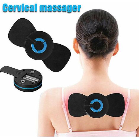 Mini masseur électrique portable pour la nuque, stimulateur de massage cervical, soulagement de la douleur (1/4)