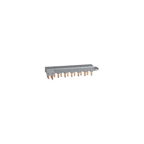 Legrand – Peigne électrique tétrapolaire 3P+N – 6 modules – Alimentation pour appareils DX3 – Capot de protection inclus