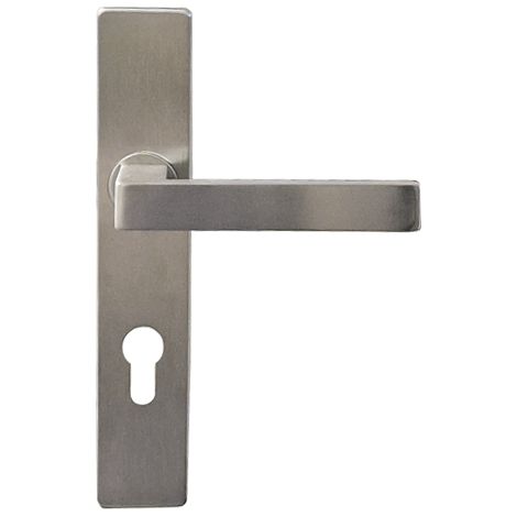 Juego de platos cuadrados  "PATRICIA"  KLOSE besser Inox 304.  Trou Cylindre
