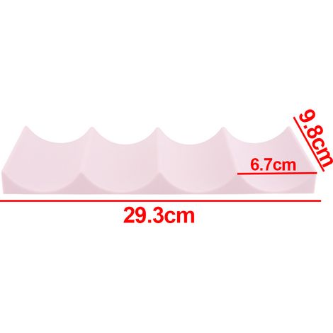 Étagère à vin style européen, tapis de présentation en plastique pour comptoir de cuisine, range-bouteilles empilable pratique pour ranger vos bouteilles de vin (1/5)