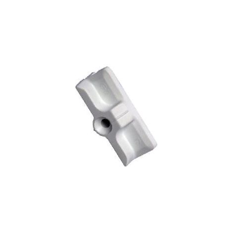 Gâche pour crémone PVC et alu – Compatible Ferco et Rehau – Gâche de galet à larder – E189400007 (1/2)