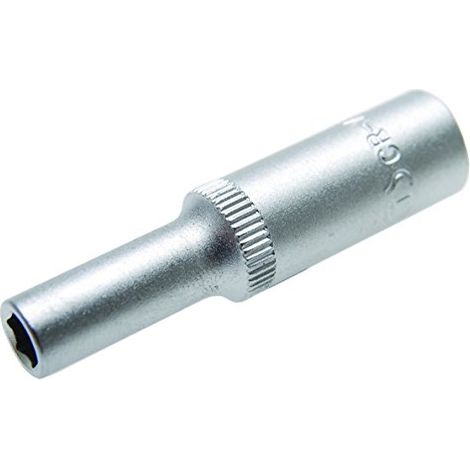 Llave de vaso hexagonal, larga  entrada 6,3 mm (1/4")  5 mm