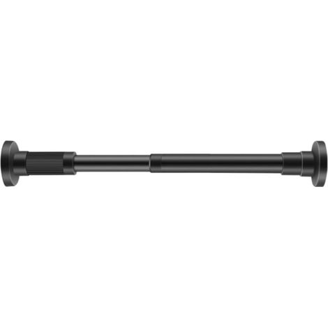 barra telescópica, acero inoxidable, no requiere perforación, ajustable, baño, armario, cocina (1/5)