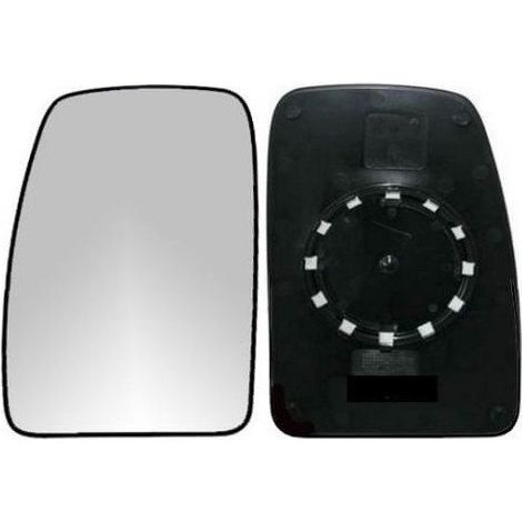 Verre de rétroviseur supérieur gauche convexe Renault Master 2003-2010