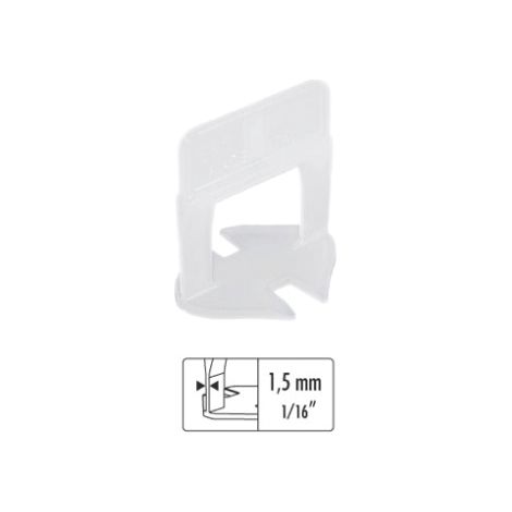Raimondi BASE LIVELLANTE CON FERITOIA PER CUNEO H mm. 12  fuga mm. 1,5 - 250 pz.