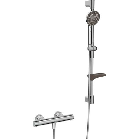 Pommeau de douche Hansa 48130421 avec garniture de douche