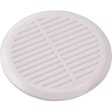 Wallair N35838 Rejillas de ventilación de plástico blanco 50 mm
