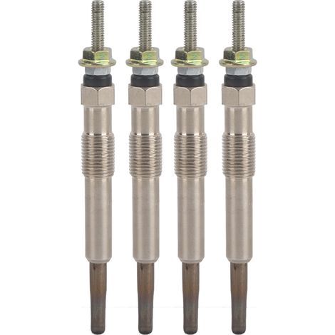 Ej.Life – Bougies de préchauffage diesel 4 pièces – Compatible Ford Focus/Transit/C-Max – Fer de haute qualité – Réponse de démarrage rapide (1/5)