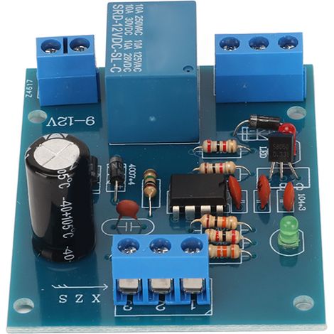 Module régulateur de niveau d'eau 12V relais automatique circuit imprimé détecteur de niveau contrôleur (1/5)