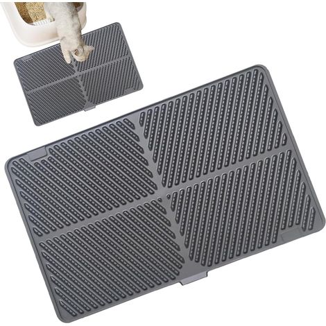 Tapis de litière pour chat - Grand tapis pliable pour le (1/5)