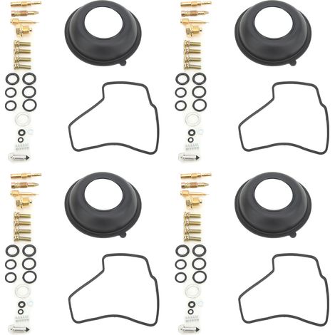 Kit de réparation de carburateurs (4 pièces) pour moto VF500C V30 MAGNA 1984-1985 (1/5)
