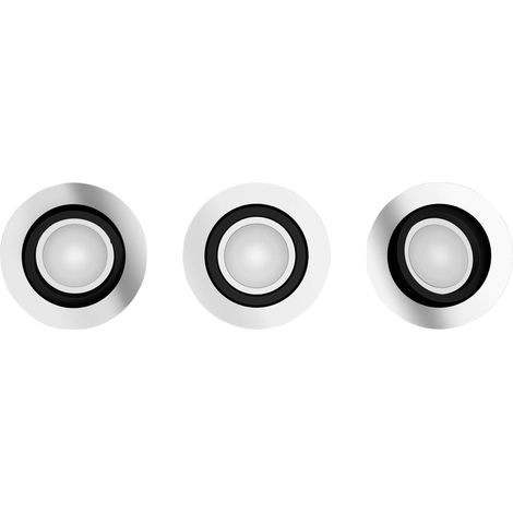 Philips Milliskin Spot d'intérieur Aluminium Lot de 3 (1/5)