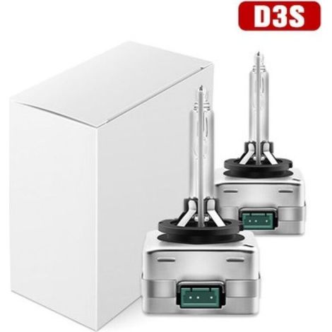 Ampoule D3S Xenon HID 8000K Bleu Froid Lampe 12V 35W pour Voiture Phare Remplacement Kit, Garantie de 2 Ans(2 Pcs) (1/5)