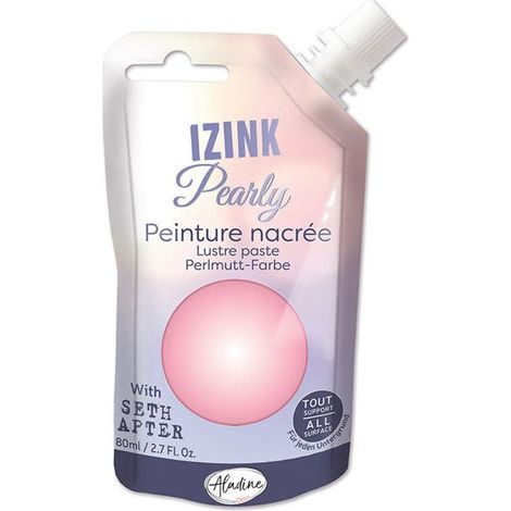 Peinture nacrée - Rose pastel - 80 ml
