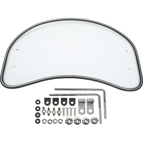 brise ovale transparent pour moto aileron avant déflecteur d (1/5)