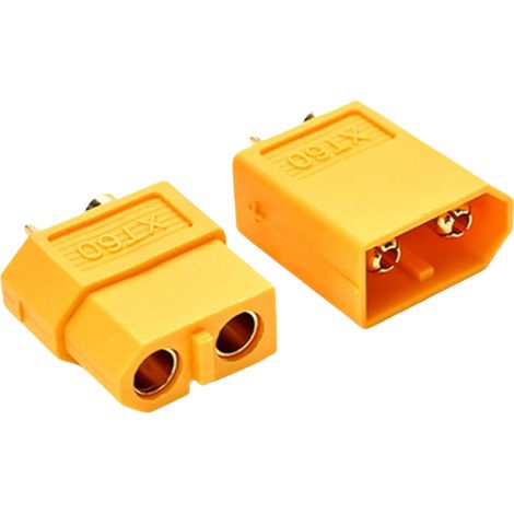Connecteur XT60 mâle et femelle pour batterie au lithium, modèle à régulation électrique, courant élevé.