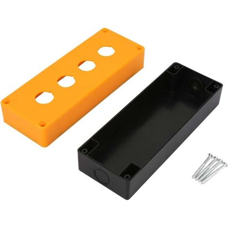 Schalter und Bedienknöpfe, aus ABS-Material, feuerfest, staubdicht und wasserdicht, wartungsarm (GELB).