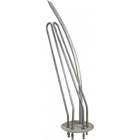 Riscaldatore a immersione orizzontale monofase 1200W D.110mm