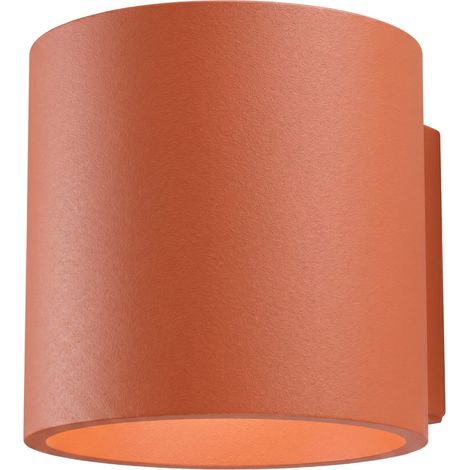 Appliques Orbis aluminium ocre rouge 1xG9 10cm Sollux (1/5)