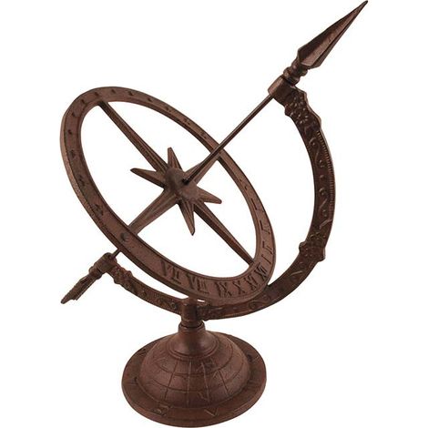 Cadran solaire en fonte 38,5 cm