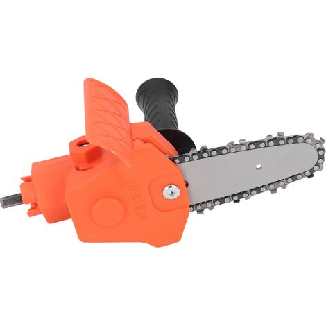 Adaptateur perceuse en scie électrique MX DLJ 1 portable couleur orange tête de conversion tronçonneuse ABS acier alliage (1/5)
