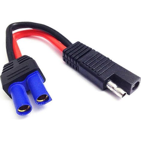 Câble d'extension d'alimentation haute qualité SAE vers EC5, fiche SAE, câble EC5 femelle vers SAE, câble pour batterie et énergie solaire (1/5)