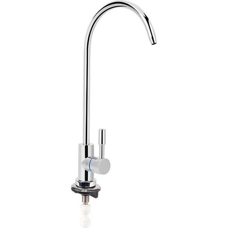 Robinet Monocommande RO. Filtres sous éviers Filtres à eau et adoucisseurs Purificateur d'osmose Inverse Filtration Filtre Filtre à Eau Potable Robinet Filtre à Col de Cygne pour Eau Potable (1/4)