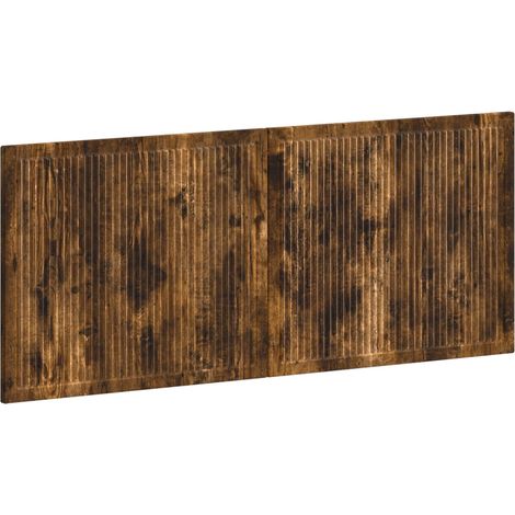 Wall-Mounted Headboard EDE Smoked Oak Engineered Wood vidaXL (1/5)