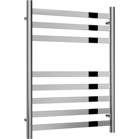 Reina Misa Designer Heated Towel Rail 720mm H x 530mm W Polished Stainless Steel (1/5)