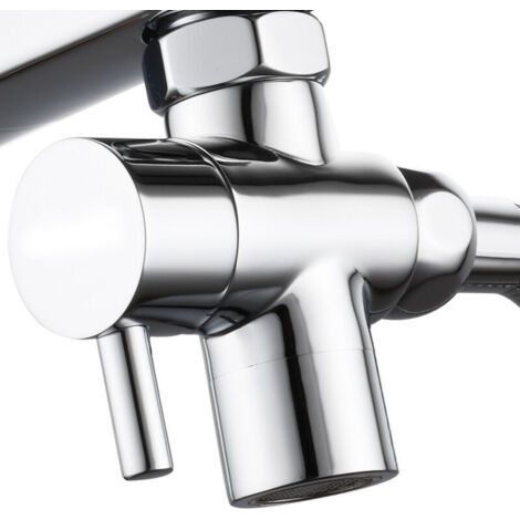 Adaptateur de robinet pour évier de cuisine ou de salle de bain, inverseur en laiton (1/3)