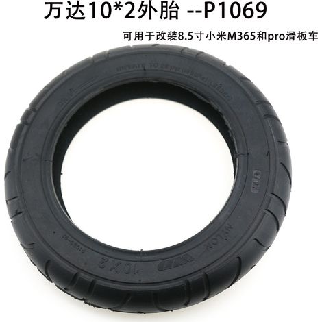 Wanda 102 P1069 Reifen, modifizierte Reifen für Xiaomi M365/Pro 10-Zoll-Scooter-Modelle, Xiaomi 10-Zoll-Reifen.