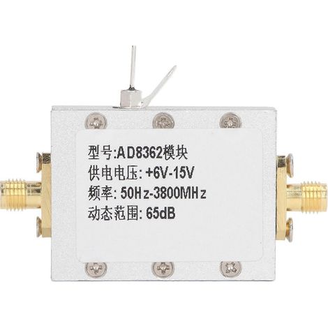 HF-Signalleistungsmesser mit logarithmischem Frequenzdetektor -75 dBm bis 16 dBm AD8362 zur Detektion