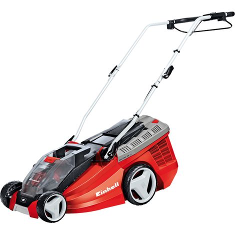 Einhell Tondeuse à gazon sans fil GE-CM 36 Li Power X-Change (36V, Li-lon, 2 x 18 V / 2 x 3,0 Ah, Largeur de coupe 36 cm) Livré avec 2 Batterie 3,0 Ah et Chargeur (1/5)