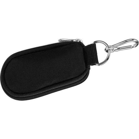 Boîte de rangement d'huiles essentielles Porte-clés Portable Style 10 compartiments 2/3ML, support hygiene massage Noir (1/5)
