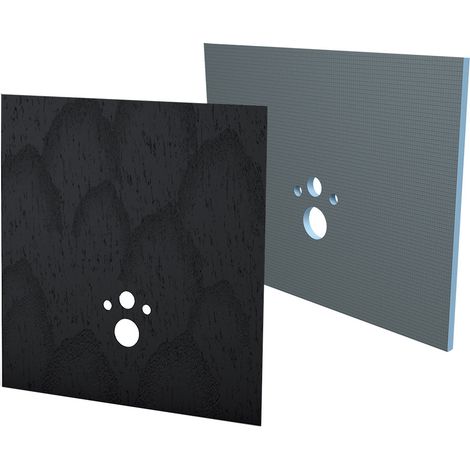 Wedi – Panneau d'habillage pour bâti-support 1200 x 1245 mm – Revêtement I-Board Top sans joint – Résistance jusqu'à 400 kg – Installation rapide (1/4)