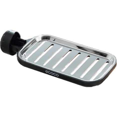 Porte-éponge de cuisine, organiseur de savon, brosse, robinet, support de rangement, évier, porte-éponge, bac de douche, égouttoir en acier inoxydable (1/5)