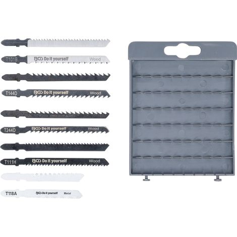 BGS TECHNIC Stichsägenblätter-Set, 10-teilig (1/4)
