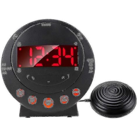 Réveil avec vibreur de lit pour dormeurs profonds - extra fort, modèle XX (1/5)