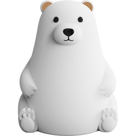 Veilleuse Enfant Rechargeable Veilleuse Bébé Lampe, Silicone Lampe de Chevet Tactile pour Enfants Adulte Chambre Décoration Nouveau-né,Cadeau (1/4)
